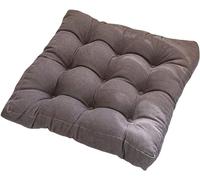 Cojines de Asiento Suaves y Gruesos, Cojines de Tatami, futones, Almohadas for Sentarse en la Oficina, el hogar o el automóvil.(Gray,45x45x10cm)