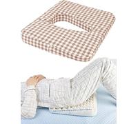 Cojines De Dolor De Cama Para Glúteos, Almohada De Alivio De Presión Respira Libremente,Diseño De Pendiente Triangular De Apertura En Forma,Cojín Antidecúbito Para Ancianos,Postrados C,40×45cm