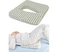 Cojines De Dolor De Cama Para Glúteos, Almohada De Alivio De Presión Respira Libremente,Diseño De Pendiente Triangular De Apertura En Forma,Cojín Antidecúbito Para Ancianos,Postrados B,40×45cm