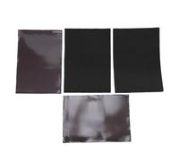 Cojines de Goteo para Aire Acondicionado de Ventana, Almohadillas Absorbentes de Ruido de Espuma de Alta Densidad para Unidades de Aire Acondicionado Exteriores, Respaldo Magnético, Negro, 2