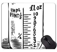 Cojines de ratón Divertidos de la matemáticas de la geometría de la química de la Ciencia, cojín de ratón del cubilete con el Borde Cosido