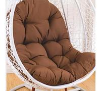 Cojines de Repuesto para sillas Egg, Hanging Basket Chair and Bench Cushion Multicolor(Brown)