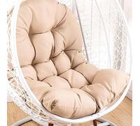 Cojines de Repuesto para sillas Egg, Hanging Basket Chair and Bench Cushion Multicolor(Khaki)