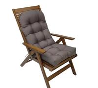 Cojines de respaldo alto para sillas de terraza, cómodos cojines para sillas de jardín y playa, almohadillas de asiento para silla mecedora para máxima relajación y apoyo