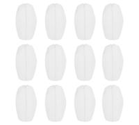 Cojines de silicona para sujetador, 6 pares de almohadillas antideslizantes invisibles, suaves, protectores de hombro flexibles, para mujer, pecho, espalda, ropa interior, ropa para el hogar, viajes