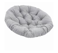 Cojines Exterior Cojín de asiento cesta colgante for columpio, relleno redondo, cojín ratán for silla jardín, sofá relajante for interior y exterior (sin silla)(5 (NO chair),90x90cm only cushion)