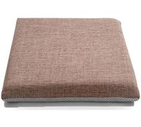 Cojines for Silla 40x40 45×45 50×50cm Cojín Decorativo for Silla, Sofá o Comedor Juego de Cojines de Asiento Estilo Rústico y Transpirable(Café,1pc 50cm/20in)