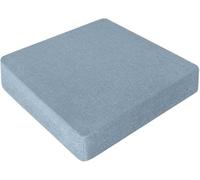 Cojines for Silla de Comedor - Cojines for sillas de Exterior e Interior, Espuma de Alta Densidad, Antideslizantes, Funda Lavable. Ideales for Patio, Come(18,50x8cm/20x3in)