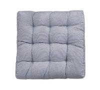 Cojines for sillas de comedor, almohadas de suelo a rayas, cojín de asiento cuadrado grueso for meditación grande, cojín mecedora for banco de Yoga(Color 1,45x45cm)
