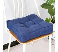 Cojines grandes de espuma viscoelástica para sillas - Almohadillas elevadoras cuadradas firmes para personas mayores y embarazadas, ideales para sillas de comedor, sofás, sillones, uso al aire libre