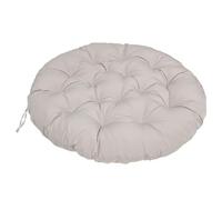 Cojines gruesos y redondos para sillas de huevo al aire libre, cómodas almohadillas de asiento de jardín para platillo giratorio de ratán y sillas colgantes, solución de amortiguación ideal para