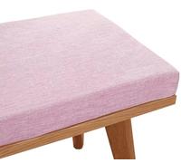 Cojines Largos de 39x15x1.2 Pulgadas, Antideslizantes, para Bancos de Interior/Exterior, con Cremallera, Ideales para Columpios de Porche y Asientos de ventanales. Suaves, recuperan su Forma