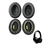 Cojines Originales OEM Para Auriculares Bose QuietComfort 35 I II (Negro)