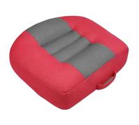 Cojines para Asiento De Coche Aptos para Fiat 500 Nuova / 500 / 500C / 500e (312) 2010 2011 2012-2019, con Almohadillas ErgonóMicas De Espuma ViscoeláStica para La Cadera,Red