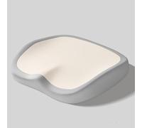 Cojines para Asiento De Coche Aptos para Jeep Avenger/Cherokee/Compass/Wrangler/Grand Cherokee, con Almohadillas ErgonóMicas De Espuma ViscoeláStica para La Cadera,Beige