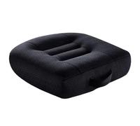 Cojines para Asiento De Coche Aptos para Volvo C30 / C40 / C70 / S40 /S60/S70/S80/S90/ EX40/EC40/EX30, con Almohadillas ErgonóMicas De Espuma ViscoeláStica para La Cadera,Black-B