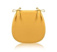 Cojines para asientos, 1 Uds Cojines for sillas de cocina 4 6, for for comedor, for con corbatas, Funda for cojines diseño cremallera extraíble y lavable(Yeow)