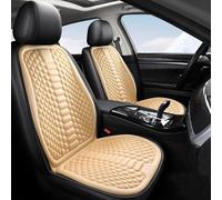 Cojines para Asientos de Coche para Ferrari 296/12Cilindri/Amalfi/Daytona SP3/F80/SF90, Cojines de Seda Helada para Refrescar en Verano, Almohadillas Transpirables para Asientos,Beige
