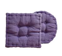 Cojines para Asientos de Silla Square 45x45cm, Cojines de Silla Tumbonas Almohadilla, Cojines Blandos de Asiento y Respaldo, Cojin Silla Usos Interior y Exterior, para Jardín, Patio, Terraza