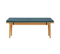 Cojines Para Bancos Cojín for banco, colchón largo, sofá, silla, cojín for asiento, cojines decorativos for ventana salediza de jardín, almohada for columpios Para El JardíN(Dark blue,75x40x3cm)