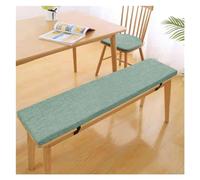 Cojines para Bancos de 100x30cm/39x11.8in. Esponja Suave de Alta Densidad, con Correas Antideslizantes, Cremallera Desmontable, cómodos y Transpirables, para sofás de Madera, terrazas, Suelo