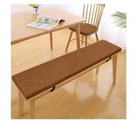 Cojines para Bancos de 100x35cm/39x13.8in. Esponja Suave de Alta Densidad, con Correas Antideslizantes, Cremallera Desmontable, cómodos y Transpirables, para sofás de Madera, terrazas, Suelo