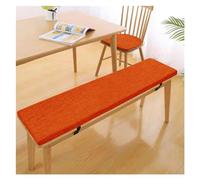 Cojines para Bancos de 130x30cm/51x11.8in. Esponja Suave de Alta Densidad, con Correas Antideslizantes, Cremallera Desmontable, cómodos y Transpirables, para sofás de Madera, terrazas, Suelo