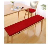 Cojines para Bancos de 130x40cm/51x15.7in. Esponja Suave de Alta Densidad, con Correas Antideslizantes, Cremallera Desmontable, cómodos y Transpirables, para sofás de Madera, terrazas, Suelo