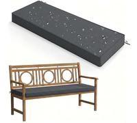 Cojines para Bancos de Exterior Cojines Impermeables para Muebles de Patio con Lazos Antideslizantes Almohadillas para Asientos de Jardín con Funda Extraíble para Columpios de Porche Sofás Y Sillones