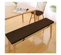 Cojines para Columpio, 140x35cm/55x13.8in. Esponja Suave de Alta Densidad, con Correas Antideslizantes, Cremallera Desmontable, cómodos y Transpirables, para sofás de Madera, terrazas, Suelo