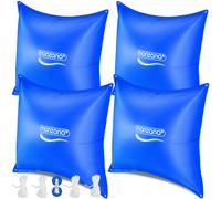Cojines para piscina set de 4 azul 120x120cm -20°C hinchable