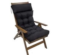 Cojines para Silla con Respaldo Alto, Cojines para Silla, Cojines para Sillas de Patio, Cojines para Silla de Mimbre, Cojines para Asiento y Respaldo para Mecedora, Muebles de jardín, Interior, Exteri