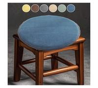 Cojines para Silla de Cocina 20x20 pulgadas/50x50 cm Alfombrilla Redonda de Espuma para Taburete con Correas de sujeción y partículas Antideslizantes; Tela Suave y cómoda; Disponible en vari