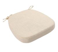 Cojines para Silla de Comedor de 43 x 40 x 5 cm, Cojines de Asiento de Lino y algodón Hechos de Telas, Suaves, esponjosos, cómodos, Transpirables, se deforman después de Esta