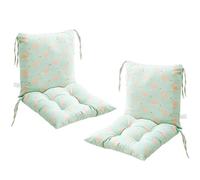 Cojines para Silla de Comedor Este cojín de Silla, no es fácil de Usar. Relleno de Fibras de poliéster Suaves, Correas Equipadas para Evitar Que el Relleno se mueva o se aglomere. Diseño de