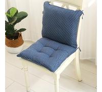 Cojines para silla y respaldo, con correas, para cojín bajo, jardín, casa y bancos (40 x 80 cm)