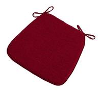 Cojines para sillas de cocina de 17.7 pulgadas con lazos, cojines de espuma de alta elasticidad para sillas de comedor, respaldos extraíbles y antideslizantes para comedor, cocina y oficina, paquete