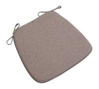 Cojines para sillas de cocina de 17.7 pulgadas con lazos, cojines de espuma de alta elasticidad para sillas de comedor, respaldos extraíbles y antideslizantes para comedor, cocina y oficina, tamaño L