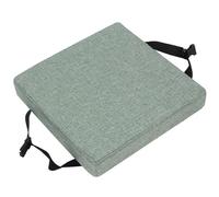 Cojines para sillas de Comedor de 30 x 30 x 5 cm, Cojines Gruesos con partículas Antideslizantes y Hebillas, adecuados para comedores y oficinas, y Vienen con Fundas de Asiento extraíbles.