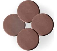 Cojines para sillas de interior, antideslizantes, lavables, cojines de comedor y jardín, suaves y cómodos, juego de 4 piezas (marrón, 40 x 40 x 4 cm)