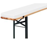 Cojines para sillas de jardín, 200 x 25 x 5 cm, espuma de alta densidad, antideslizante, funda lavable, uso interior y exterior, perfecto para patio, comedor y asientos cómodos.
