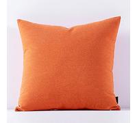 Cojines Para Sofa Fundas De Cojín Funda Cojines Sofá De Almohada De Algodón Puro Sala De Estar Inclinada Cojín De Algodón Cojín De Algodón Matera Trasera Color Sólido-Almohada De 50X50Cm (Excluyendo E