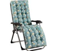 Cojines para tumbonas Sun Lounger Cushion,Cojín Chaise Lounge Cojines para sillas de jardín Garden Outdoor Tumbona reclinable Veranda Interior(D,120x48cm)
