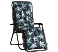 Cojines para tumbonas Sun Lounger Cushion,Cojín Chaise Lounge Cojines para sillas de jardín Garden Outdoor Tumbona reclinable Veranda Interior(A,155x48cm)