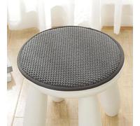 Cojines redondos antideslizantes para sillas para uso en interiores y exteriores, ideales para jardines, salas de estar, comedores y cocinas, juego de 2 cojines para mayor comodidad y estilo