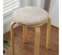 Cojines Redondos Cojines de Asiento, Cojín de Asiento Suave y Cómoda, para Decoración Interior o Exterior, para Sillas de Terraza Cocina Patio Balcón Salón,010,45x45cm 2pcs