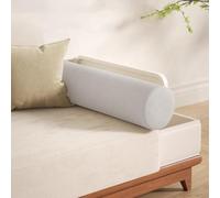 Cojines redondos de apoyo para reposabrazos de sofá, cojines para apoyar los brazos, almohadas lumbares para el cuello, cojines cilíndricos con funda extraíble para sofá, cama, coche y hogar (40 x 10