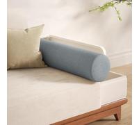 Cojines redondos de apoyo para reposabrazos de sofá, cojines para apoyar los brazos, almohadas lumbares para el cuello, cojines cilíndricos con funda extraíble para sofá, cama, coche y hogar (70 x 12