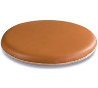 Cojines redondos de espuma viscoelástica, cojín de asiento de cuero antideslizante para oficina, sala de estar, comedor