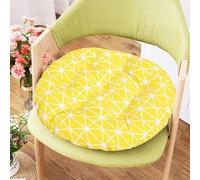 Cojines redondos de pana para silla, 40 x 40 cm, para dormitorio, suelo, uso interior y exterior, comedor, dormitorio, sofá, rincón de lectura, jardín